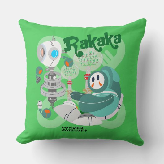 ラカカの枕 クッション (正面)