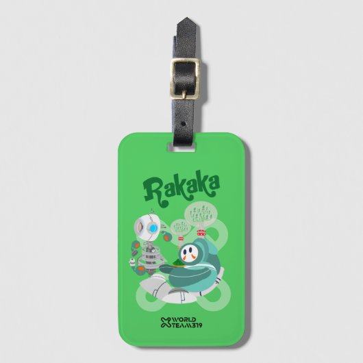 ラカカ ラゲッジタグ (正面縦)