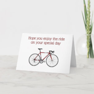ラカサンバイク誕生日挨拶 カード