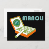 ラカスチルのレトロたばこ広告 ポストカード (正面/裏面)