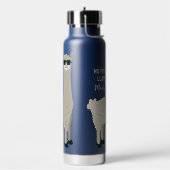 ラカッコいいマカスタム文字 ウォーターボトル (左面)