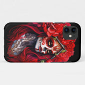 ラカトリナ、ディアデロスムエルトスメキシコデー Case-Mate iPhoneケース (裏面(横))