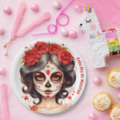 ラカラベラカタリナ💀エンフロレスロハス🌹 ペーパープレート (パーティー)