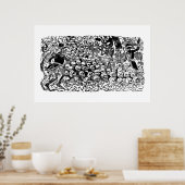 ラカラベラレヴエルタバイホセ・グアダルーペポサダ ポスター (キッチン)