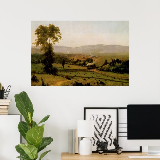 ラカワナ谷 ポスター (ホームオフィス)