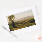 ラカワナ谷 長方形シール (封筒)