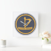 ラカン時計 スクエア壁時計 (ホーム)