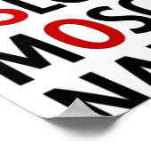 ラカーサデパペル都市の名前 ポスター (角)