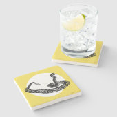 ラガヘビ ストーンコースター (横)