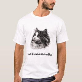 ラガマフィン 猫 オリジナルテキスト作成 Tシャツ