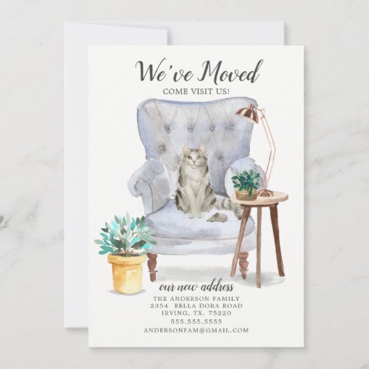 ラガムフィン猫の動きのお知らせ 案内状 (正面)