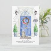 ラガムフィン·キャット·ブルー·ドアの動き案内 招待状 (スタンド正面)