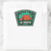 ラガリタウィルダネスコロラドキャンピング 長方形シール (バッグ)