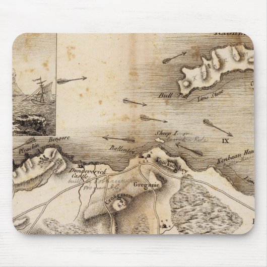 ラガリー·アントリム マウスパッド (正面)