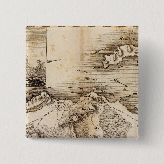 ラガリー·アントリム 缶バッジ (正面)