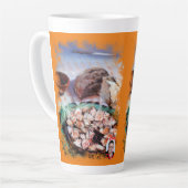 ラガレガのパルポ カフェラテマグ (左アングル)