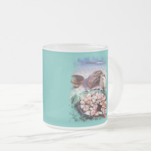 ラガレガのパルポ フロストグラスマグカップ (正面右)