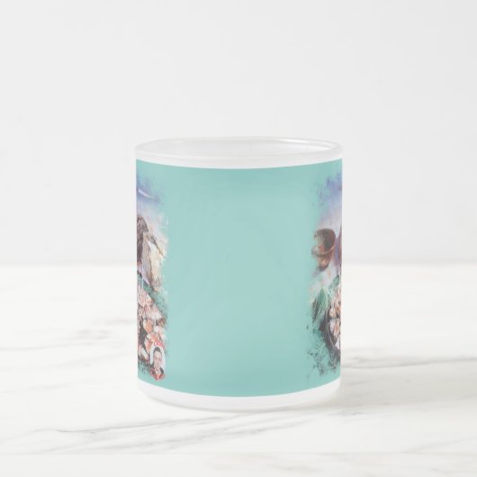 ラガレガのパルポ フロストグラスマグカップ (中央)