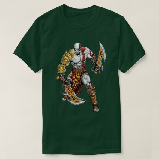 ラガロク神クラトス神の戦争 Tシャツ (デザイン正面)