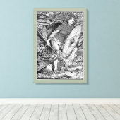 ラガータシールドメイド キャンバスプリント (インサイチュ (ウッドフロア))