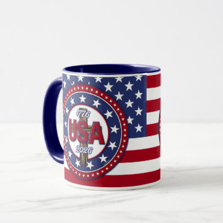ラガードクロスUSA 1776-2026 フラッグ マグカップ