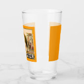 ラガー・ビア健康な飲み物！ヴィンテージ広告 タンブラーグラス (左)