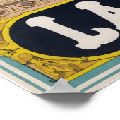 ラガー・ビア ポスター (角)