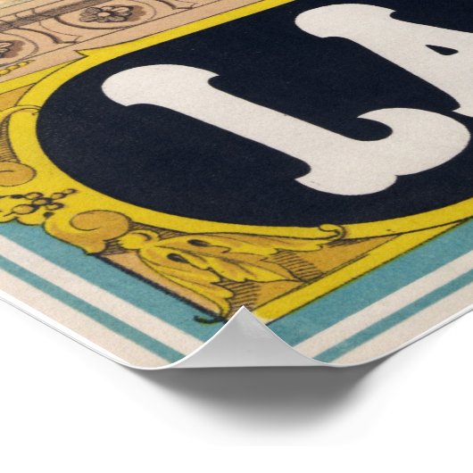 ラガー・ビア ポスター (角)