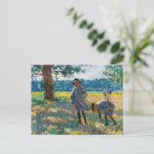 ラキュエイルレットフルーア | アンリレバスク ポストカード (スタンド正面)