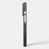 ラギッドレッドネーム抽象テクスチャー Case-Mate iPhoneケース (裏面 / 左)
