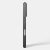 ラギッドレッドネーム抽象テクスチャー Case-Mate iPhoneケース (裏面 / 右)