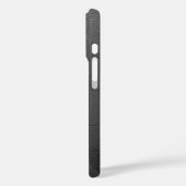 ラギッドレッドネーム抽象テクスチャー Case-Mate iPhoneケース (裏面 / 左)