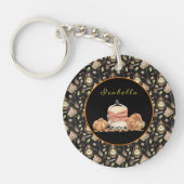 ラクおもしろいンカスタマイズ文字と色 キーホルダー (正面)