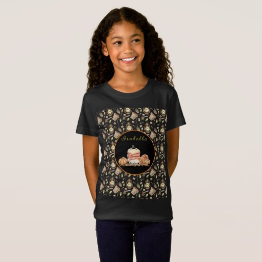 ラクおもしろいンカスタマイズ文字と色 Tシャツ (正面フル)