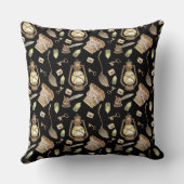 ラクおもしろいンカスタマイズ文字、カラー20"X20" クッション (裏面)