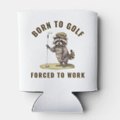 ラクおもしろいンゴルフ生まれは、ゴルフに、強制的に仕事 缶クーラー (裏面)