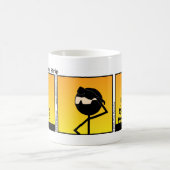 ラクおもしろいーンアイステックマンマグカップ – 126 コーヒーマグカップ (中央)