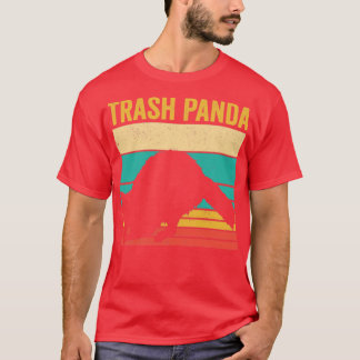 ラクおもしろいーンゴミレトロ Tシャツ