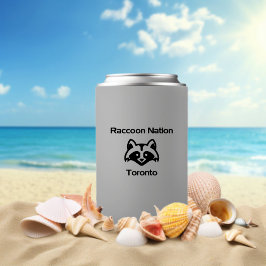 ラクおもしろいーンネイショントロントライトモノトーンの 缶クーラー