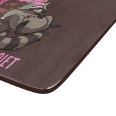 ラクおもしろいーン完全食品ダイエット漫画 カッティングボード (角)