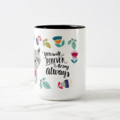 ラクおもしろいーン・バレンタイン・ギフト ツートーンマグカップ (中央)