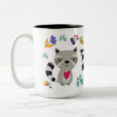 ラクおもしろいーン・バレンタイン・ギフト ツートーンマグカップ (左)