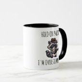 ラクおもしろいーン、パートナーを掴む私は過激に刺激される マグカップ (正面右)