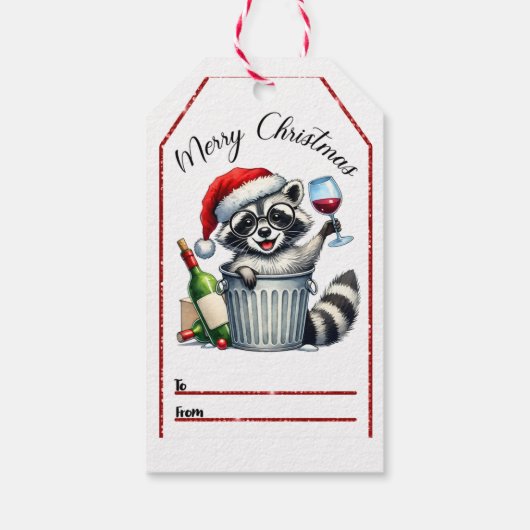 ラクお洒落ーン祝のクリスマスとラベル ギフトタグ (裏面)