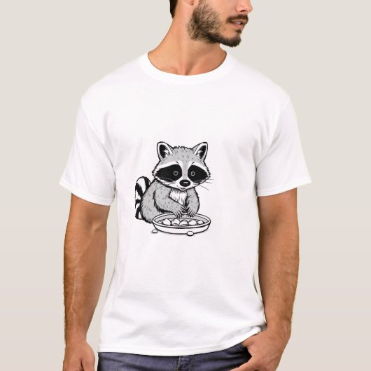 ラクよくはしゃぐーンおもしろいTシャツ Tシャツ (正面)
