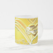 ラクウェル フロストグラスマグカップ (正面右)