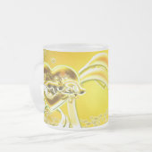 ラクウェル フロストグラスマグカップ (正面左)