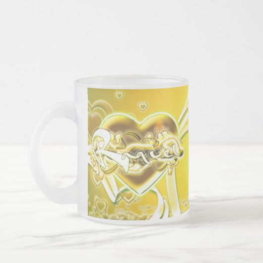 ラクウェル フロストグラスマグカップ (左)