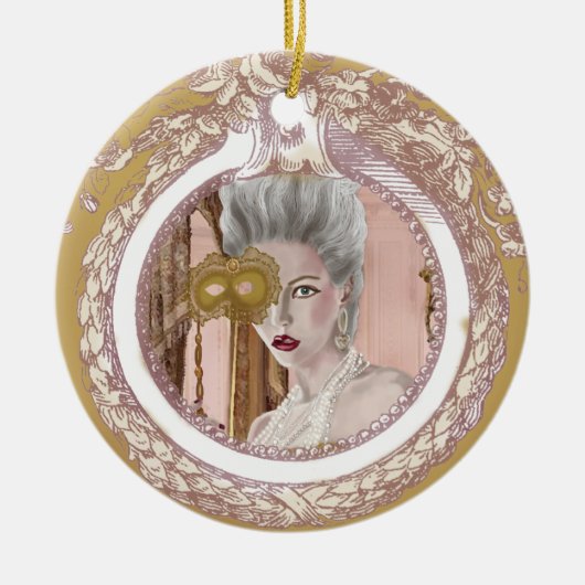 ラクエスチョブルズヴォーオーナメント2 セラミックオーナメント (正面)