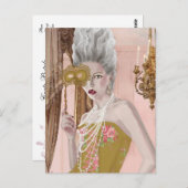 ラクエスチョブルズ・ヴーのはがき ポストカード (正面/裏面)